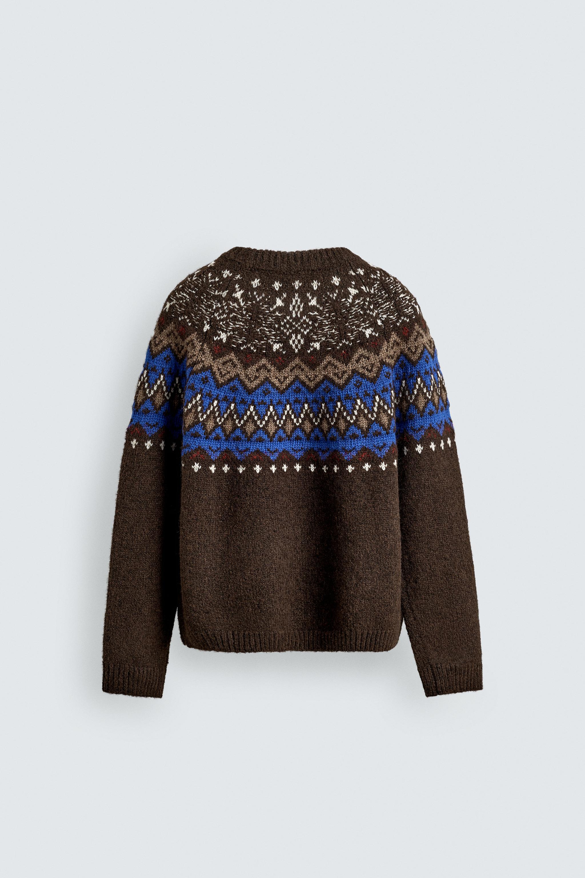 GEOMETRIC JACQUARD JUMPER